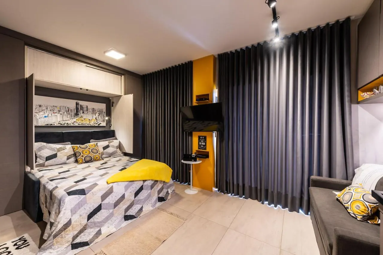 Apartment Homelike Faria Lima: Urban Oasis with City Views and Pool Sao Paulo Brazil