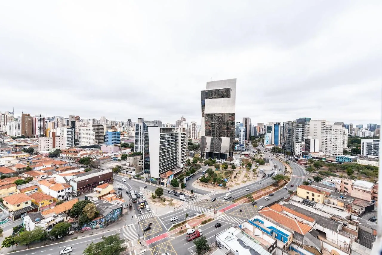 Apartment Homelike Faria Lima: Urban Oasis with City Views and Pool Sao Paulo