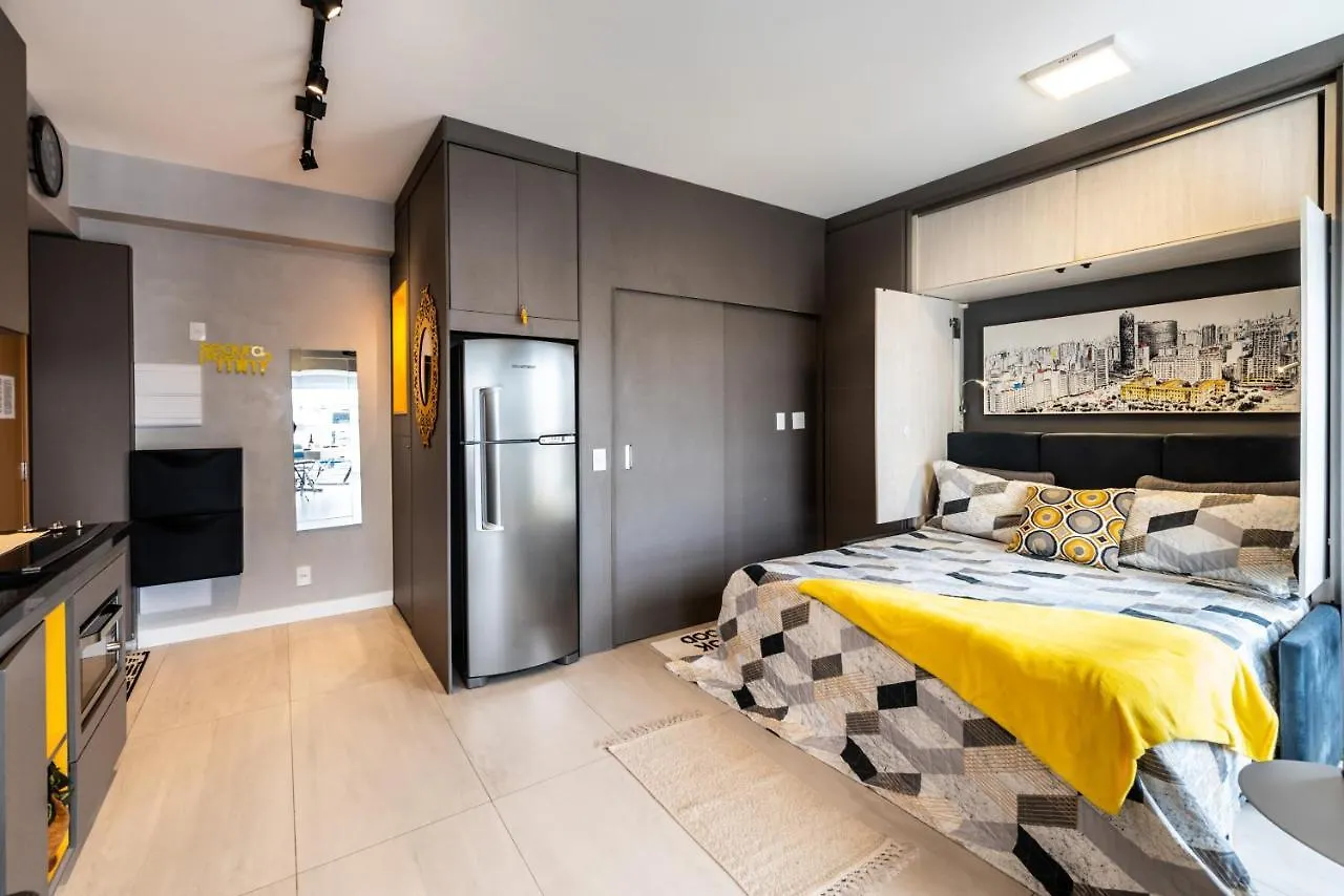 Homelike Faria Lima: Urban Oasis with City Views and Pool Sao Paulo 0*,  Brazil