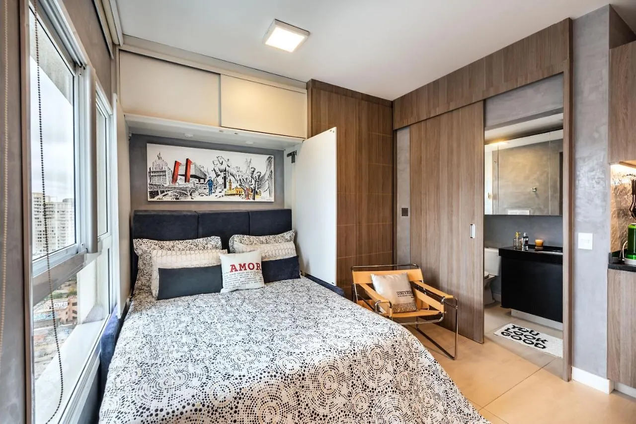 Homelike Faria Lima: Urban Oasis with City Views and Pool Sao Paulo 0*,  Brazil