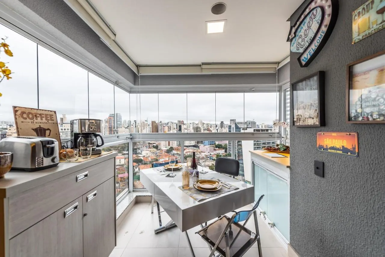Homelike Faria Lima: Urban Oasis with City Views and Pool Sao Paulo 0*,