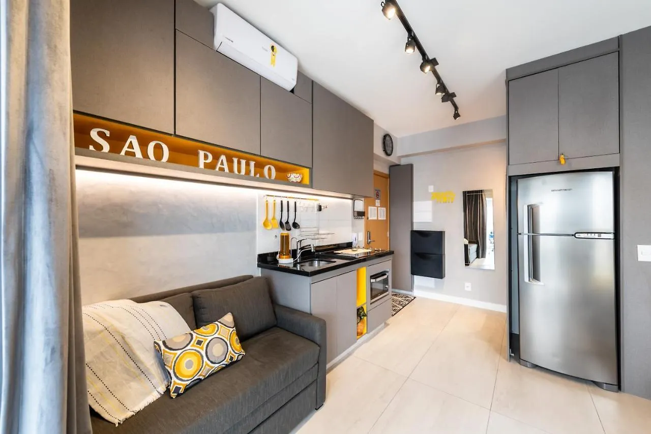Homelike Faria Lima: Urban Oasis with City Views and Pool Sao Paulo Brazil